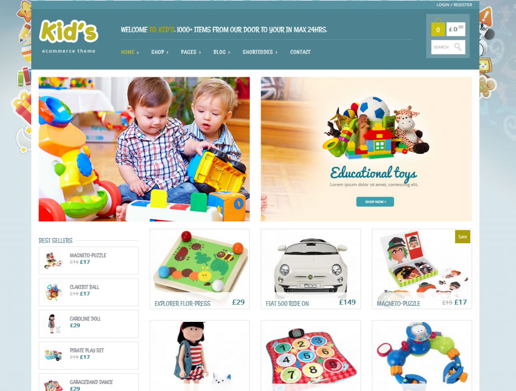 Kidshop - СĄWordPress̄վWվ