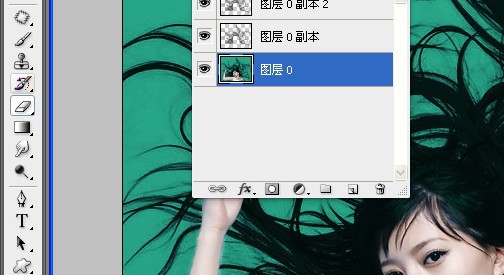 教你如何采用抽出濾鏡扣出雜亂的發絲