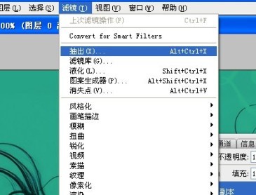 教你如何采用抽出濾鏡扣出雜亂的發絲